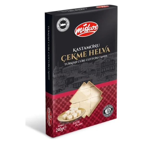 Miskos Sade Çekme Helva 240 Gr - Görsel 2