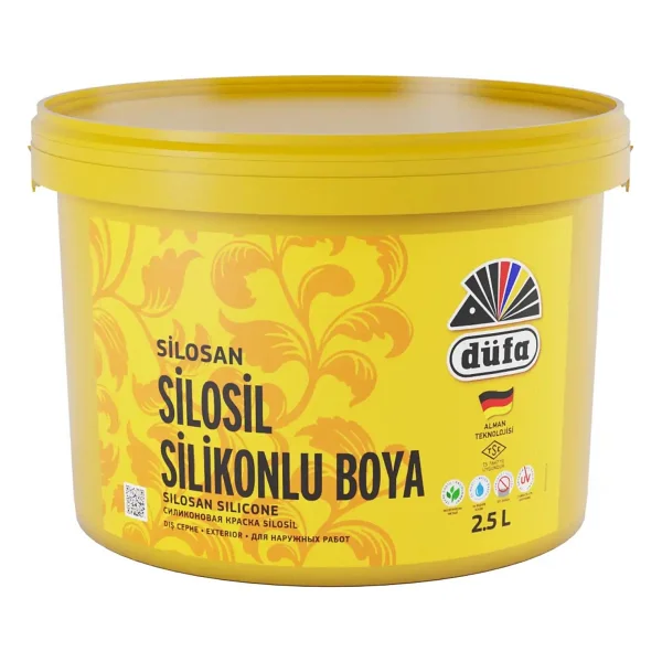 Düfa Silosil Silikonlu 2.5 Lt Dış Cephe Boyası - Görsel 2