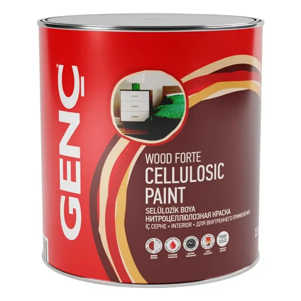 Genç Selülozik Parlak 2.5 Lt Ahşap Boyası - Görsel 2