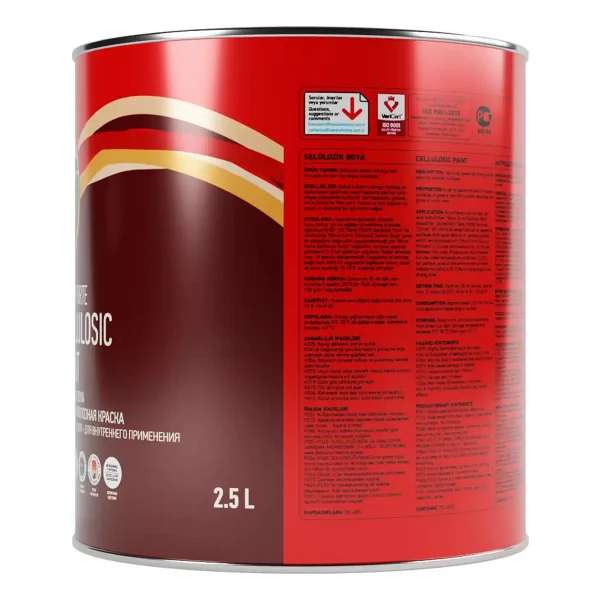 Genç Selülozik Parlak 2.5 Lt Ahşap Boyası - Görsel 3