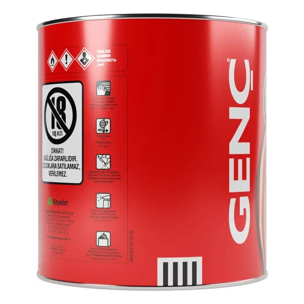 Genç Selülozik Parlak 2.5 Lt Ahşap Boyası - Görsel 4