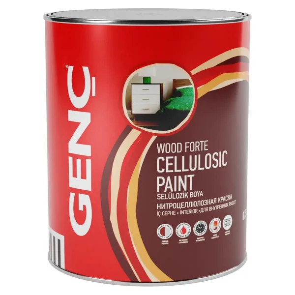 Genç Selülozik Parlak 0.75 Lt Ahşap Boyası - Görsel 4