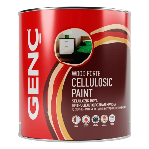 Genç Selülozik Parlak 2.5 Lt Ahşap Boyası - Görsel 7