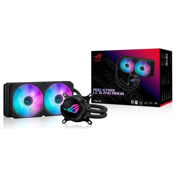Asus Rog Strıx Lc Iıı 240 Argb İşlemci Sıvı Soğutucu - Görsel 6