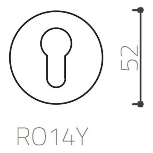 System Silindir Anahtarlı Rozet Antik Gümüş - Rro14y Osm - Görsel 2