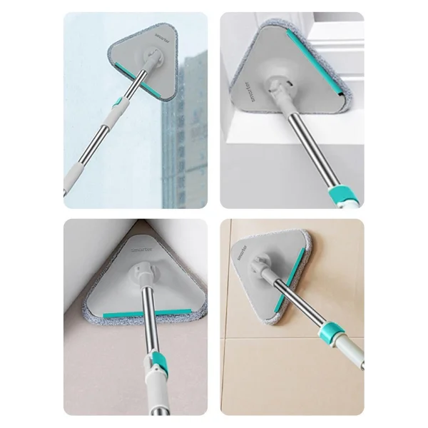 Smarter Aqua Master Otomatik Temizlik Seti + Üçgen Yedek Mop - Görsel 5
