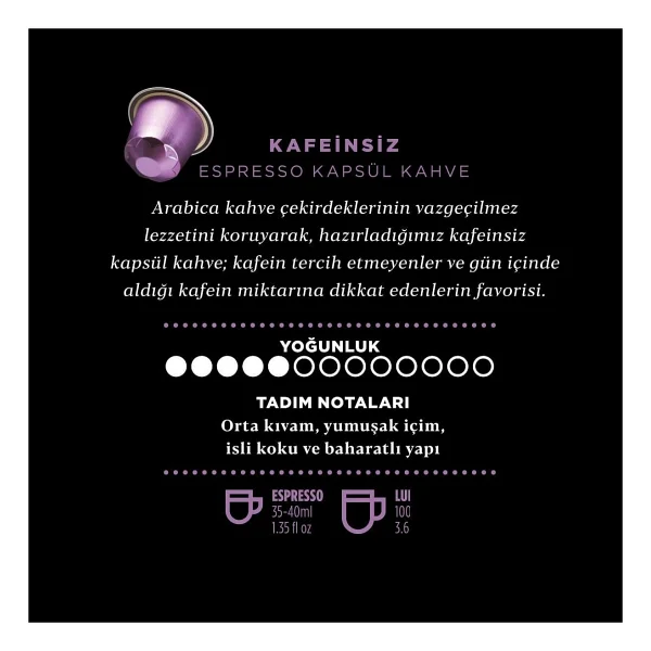 Kahve Dunyasi Espresso Kapsul Firsat Paketi 50 Kapsul - Görsel 3