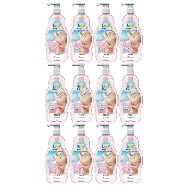 Uni Baby Kolay Tarama Şampuanı 700 Ml 12 Adet - Görsel 6