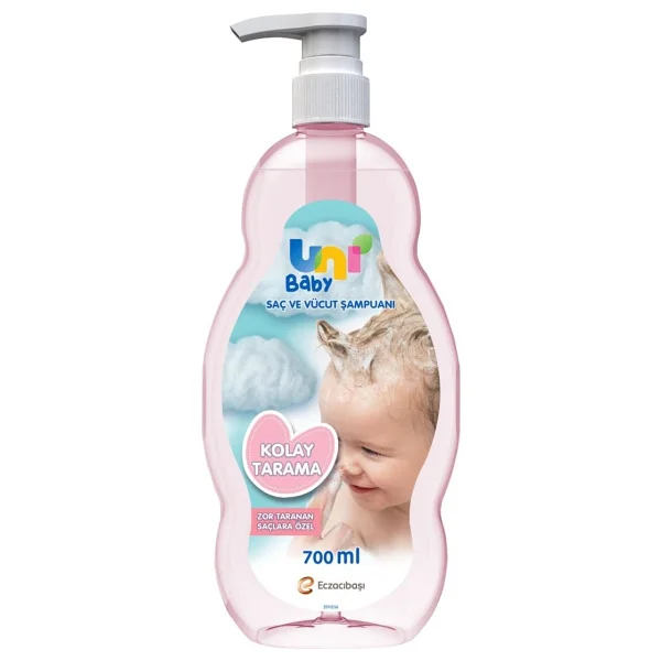 Uni Baby Kolay Tarama Şampuanı 700 Ml 12 Adet - Görsel 2