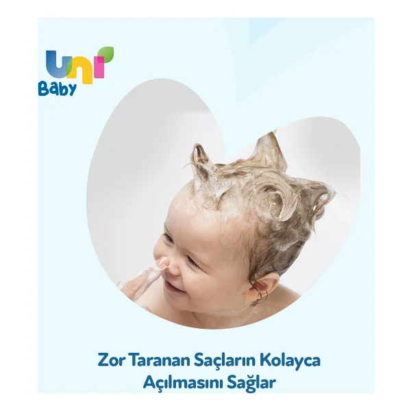 Uni Baby Kolay Tarama Şampuanı 700 Ml 12 Adet - Görsel 3
