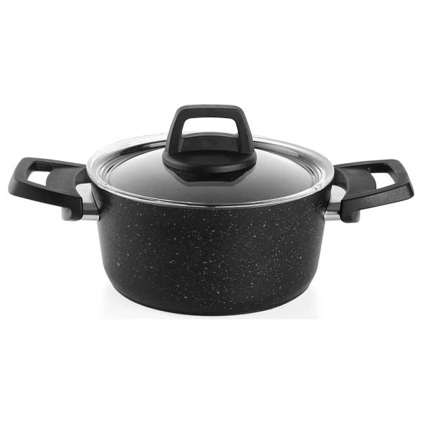 Schafer Black Stone 7 Parça Tencere Seti - Görsel 4