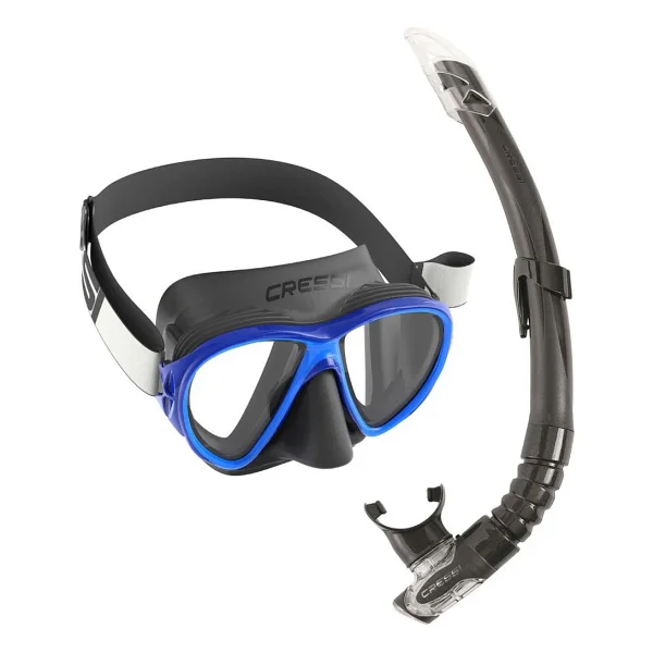 Cressi Fiji Maske - Gamma Şnorkel Set - Duman/Siyah - Standart - Görsel 2