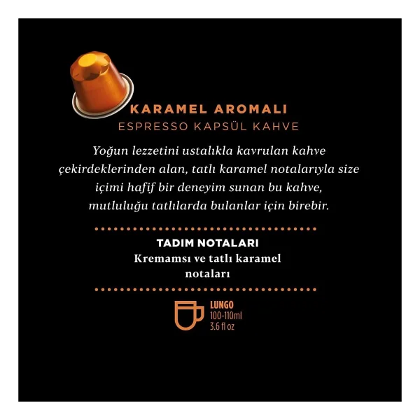 Kahve Dünyası Karamel Aromalı Kapsül Kahve 6 X 10 Kapsül - Görsel 4