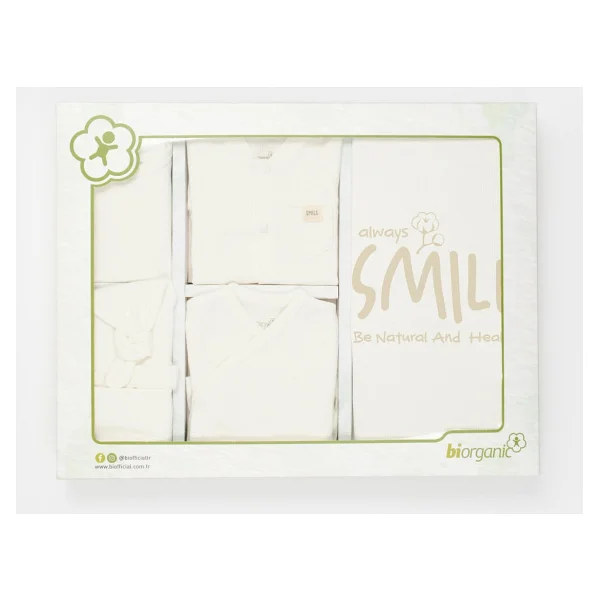 Biorganic Waffle Smile Hastane Çıkışı 10'lu Set Bej - 0 - 1 Ay - Görsel 2