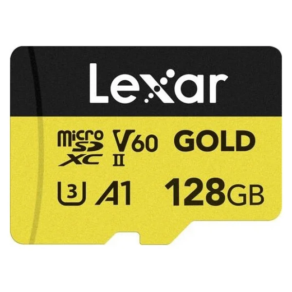 Lexar Professional Gold Series Lmsgold128g Class 10 Uhs-Iı U3 A1 V60 128 GB Micro Sd Kart - Görsel 7