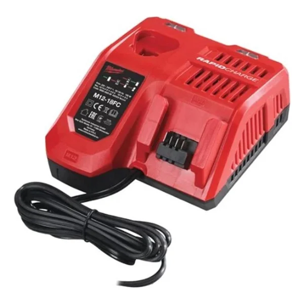 Milwaukee T4932451079 M12-18 Fc Hızlı 12 V 18 V Çift Girişli Akü Şarj Cihazı - Görsel 5