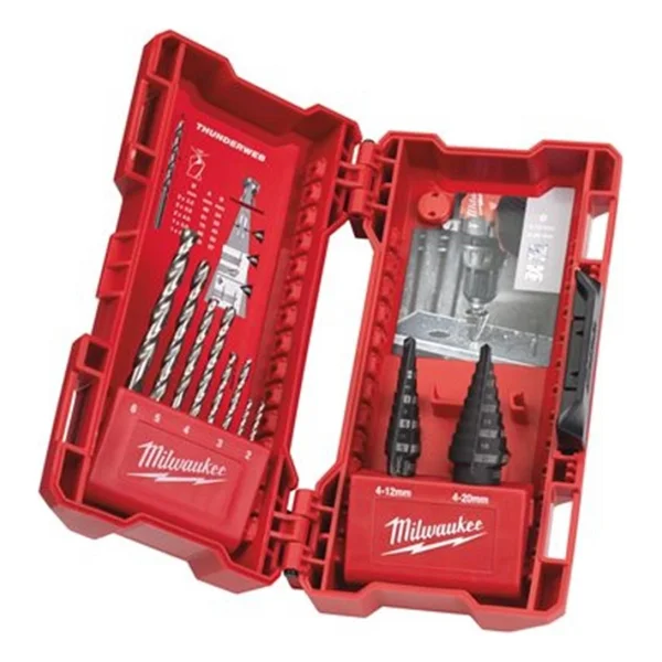 Milwaukee T48899350 Kademeli Kombo Matkap Ucu Seti - Görsel 4