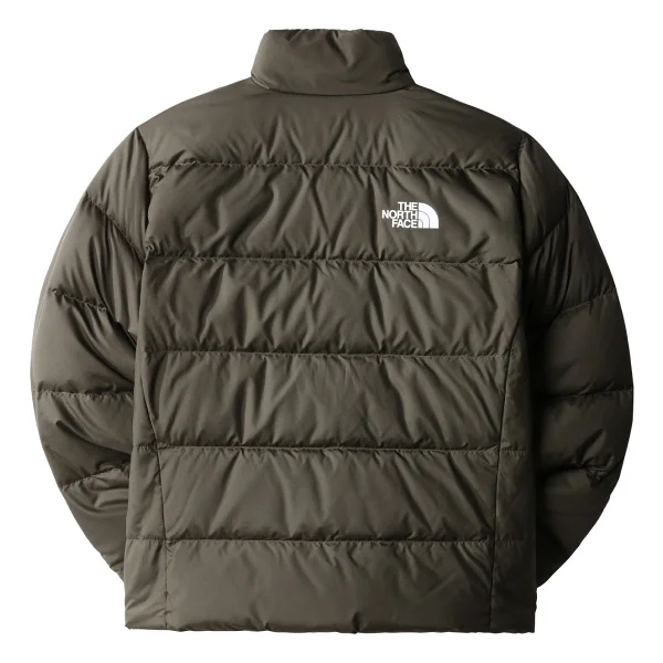 The North Face Yeşil Erkek Çocuk Fermuarlı Uzun Kollu Düz Mont Nf0a7woq21l1 Teen Reversıble North - 120 Cm - Görsel 2