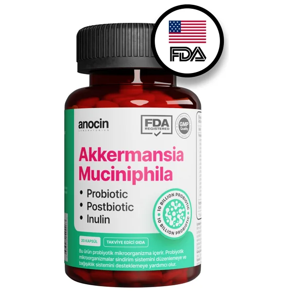 Anocin Akkermansia Muciniphila 20 Kapsül - Görsel 9