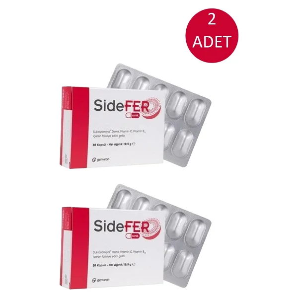 Sidefer 30 Kapsül 2 Adet - Görsel 2