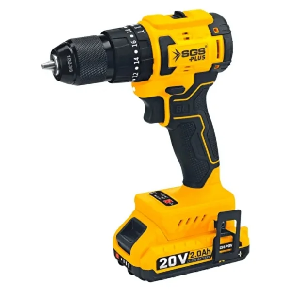 Sgs 5530 20 V 2 Ah Çift Akülü Darbeli Matkap - Görsel 4
