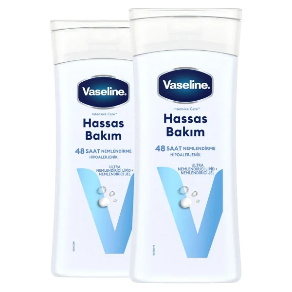 Vaseline Vücut Losyonu Hassas Bakım Kuru Çok Kuru Ve Hassas Ciltler İçin 200 Ml X2 - Görsel 2