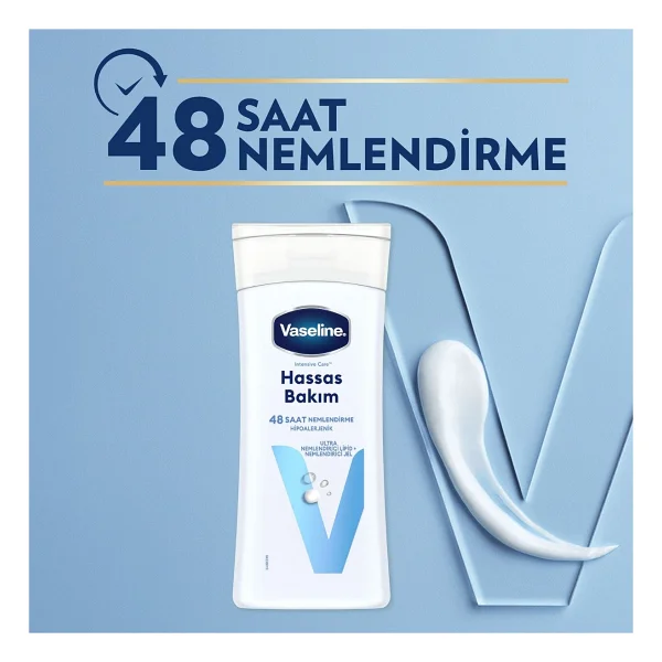 Vaseline Vücut Losyonu Hassas Bakım Kuru Çok Kuru Ve Hassas Ciltler İçin 200 Ml X2 - Görsel 3