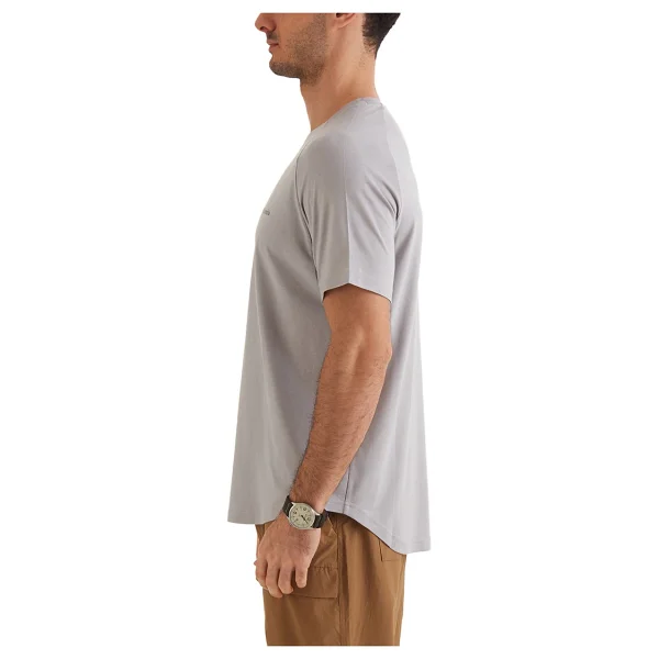 Columbia Csc Comfort Cs0303-039 Gri Kısa Kollu Bisiklet Yaka Erkek Tişört - Görsel 3