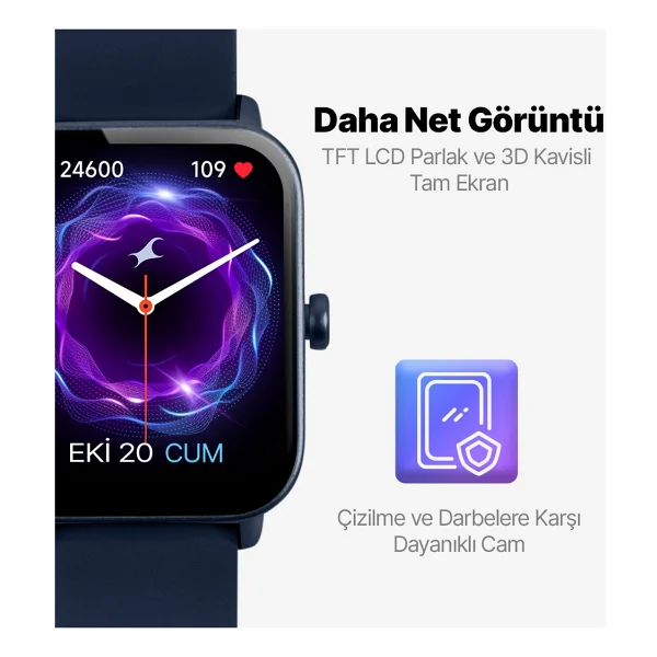 Ttec Tempus 46mm Lacivert Akıllı Saat - Görsel 4