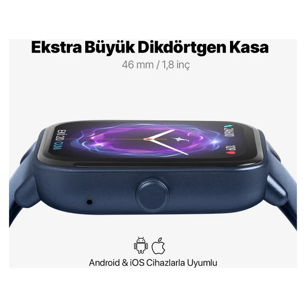 Ttec Tempus 46mm Lacivert Akıllı Saat - Görsel 10