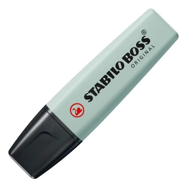 Stabilo Boss Nature Colors Esintili Mavi Fosforlu Kalem - Görsel 4
