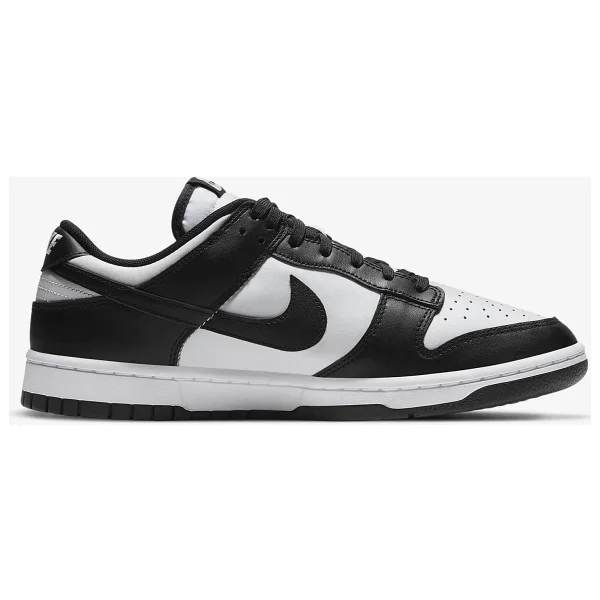 Nike Dunk Low Erkek Siyah Beyaz Günlük Ayakkabı - 42 - Görsel 7