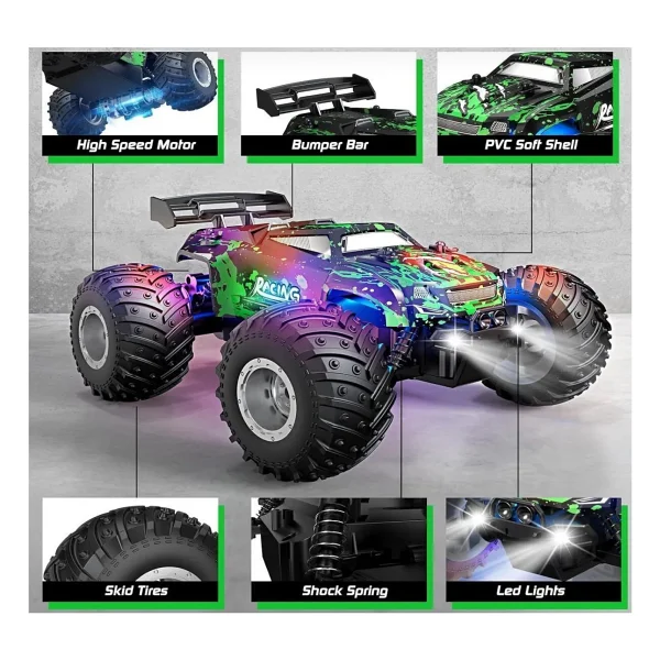 Vardem Full Fonksiyon Yd898-Mt1861 Uzaktan Kumandalı Off-Road Araba - Görsel 3