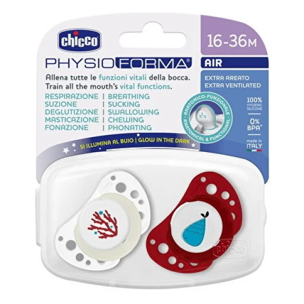 Chicco Physioforma Air 16-36 Ay 2'li Silikon Emzik - Görsel 4