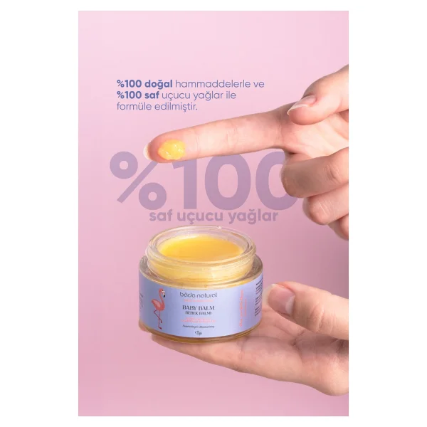 Bade Natural Besleyici Ve Rahatlatıcı Bebek Balmı 50 Ml - Görsel 5