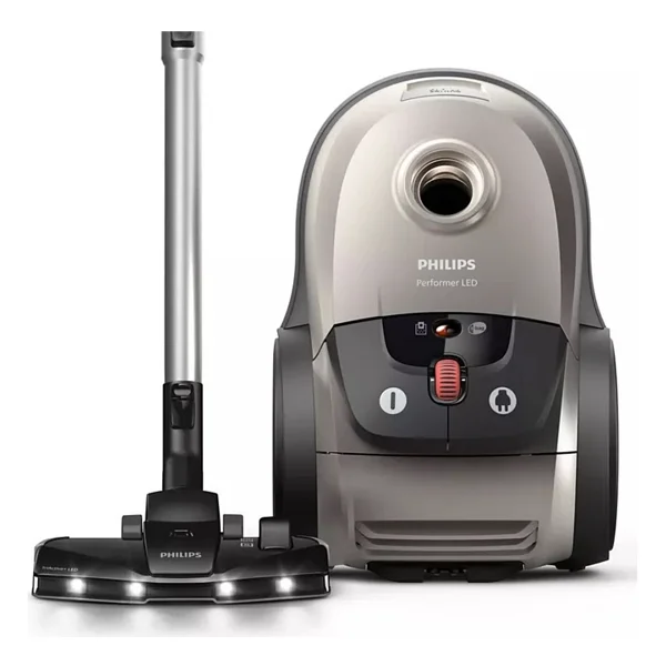 Philips Performer LED XD8152/12 899 W Toz Torbalı Elektrikli Süpürge - Görsel 4