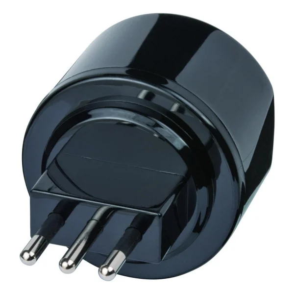 Brennenstuhl Türkiye Fiş Sistemi İtalya Uyumlu Ip20 Lisanslı Topraklı Travel Adaptör Dönüştürücü Siyah - Görsel 2