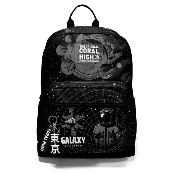 Coral High 23644 Galaxy Desenli Okul Sırt Çantası - Görsel 2
