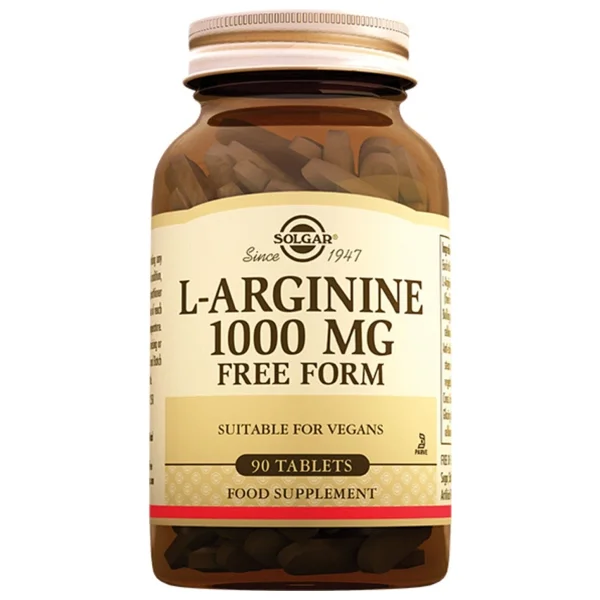 Solgar L-Arginine 1000 Mg 90 Tablet - Görsel 6