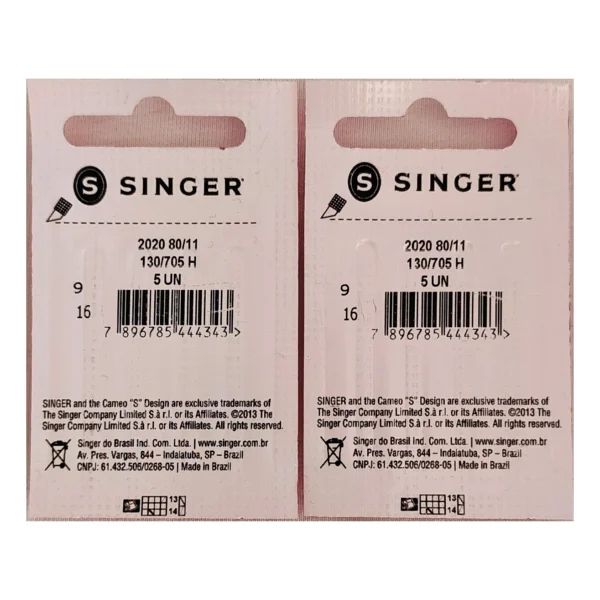 Singer 2 Paket 11 Numara Dikiş Makinesi Iğnesi 2020 80/11 - Görsel 2