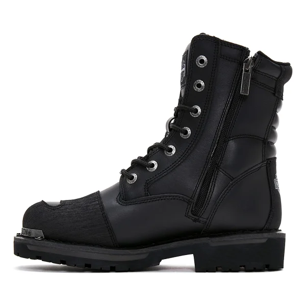 Harley Davidson Riddick 025m100552-B14-09 Siyah Erkek Deri Bot - Görsel 3