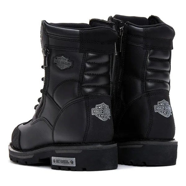 Harley Davidson Riddick 025m100552-B14-09 Siyah Erkek Deri Bot - Görsel 6