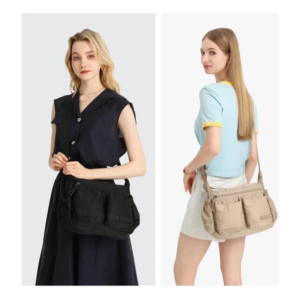 Smart Bags Yumuşak Kumaş Askılı Postacı Kadın Çantası 8725 - Görsel 4