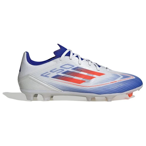 Adidas F50 League Fg/Mg Ie0601 Beyaz-Kırmızı-Mavi Erkek Krampon - Görsel 8