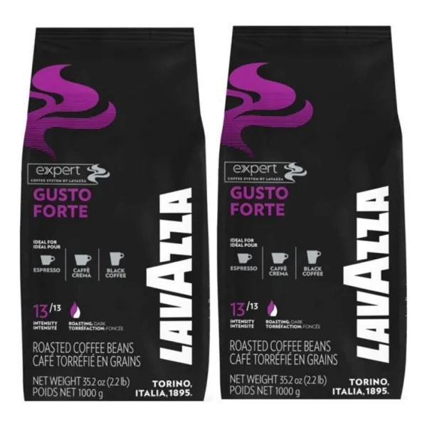 Lavazza Expert Gusto Forte Çekirdek Kahve 1 Kg 2'li - Görsel 5