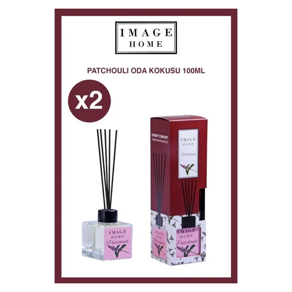 Image Home Çubuklu Kalıcı Kokulu Bambu Çubuklu Paçuli Oda Ortam Kokusu 100ML - Görsel 2