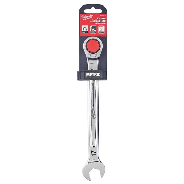 Milwaukee 4932471510 17 mm Maxbite Cırcır Kombinasyon Anahtarı - Görsel 3