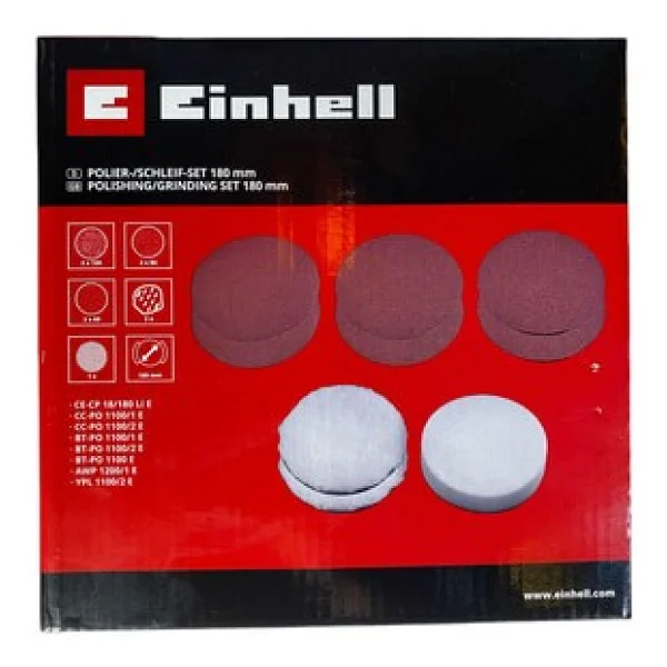 Einhell Ce-Cp 18/180 Lı Icin Polisaj Cilalama Zimpara Seti 2093233 - Görsel 8