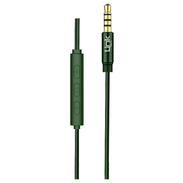 Linktech H71 Yeşil Kablolu Kulak İçi Kulaklık - Görsel 2