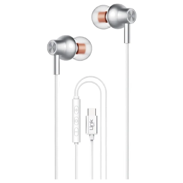 Linktech H72 Type-C Kablolu Kulak İçi Kulaklık - Görsel 5